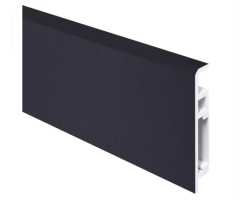 Плинтус Aberhof Luxe Черный уголь (70х13х2000 мм)