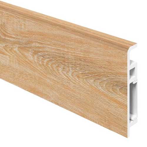 Фото Плинтус Aberhof Luxe Дуб Валлийский (70х13х2000 мм)