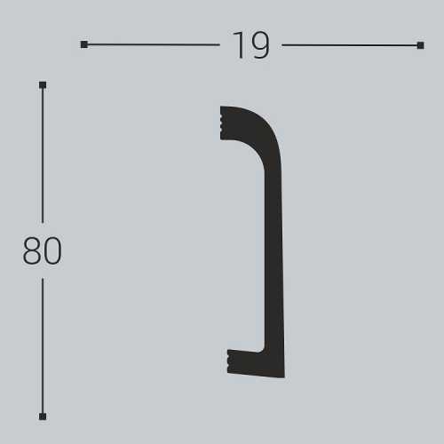 Фото Завершающий элемент П16 (1 уп - 2 шт)