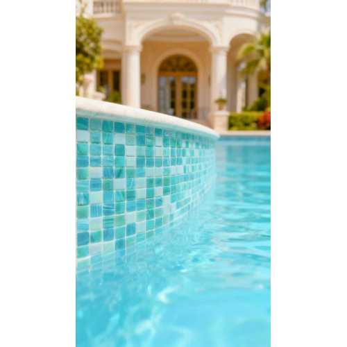 Фото Мозаика стеклянная Bonaparte Element 20х20 (327х327х4 мм)