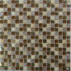 Мозаика стеклянная Bonaparte Glass Stone 1, 15х15 (300х300х8 мм)