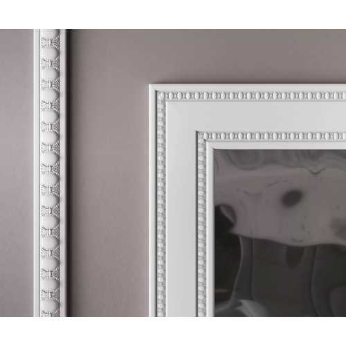 Фото Молдинг Cosca Ионики 20 мм, Белый матовый