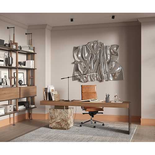 Фото Карниз под покраску Cosca KX054 из экополимера (113х116х2000 мм)