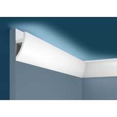Карниз под покраску Cosca КХ072 под подсветку (75х33х2000 мм) 