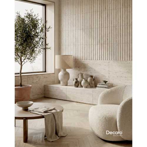 Фото Гибкий камень Decaro WallPanels Flex Stone D1013 Travertine (1 шт= 3.60 м2)