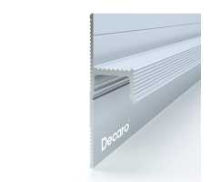 Теневой плинтус скрытого монтажа Decaro D003 под покраску (20*12.5*2000) Теневой плинтус скрытого монтажа Decaro D003 под покраску (20*12.5*2000)