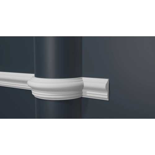 Фото Молдинг гибкий под покраску Decor Dizayn DD301 Flex (42х16х2000 мм)