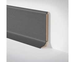 Плинтус напольный, гибкий Dollken (Долкен) S60 Flex 1209 Антрацит 60x15х2575 (1уп=20 шт)