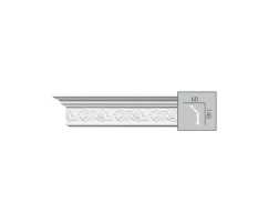 Карниз под покраску гибкий Fabello decor C126 с орнаментом (145*60) Карниз под покраску гибкий Fabello decor C126 с орнаментом (145*60)