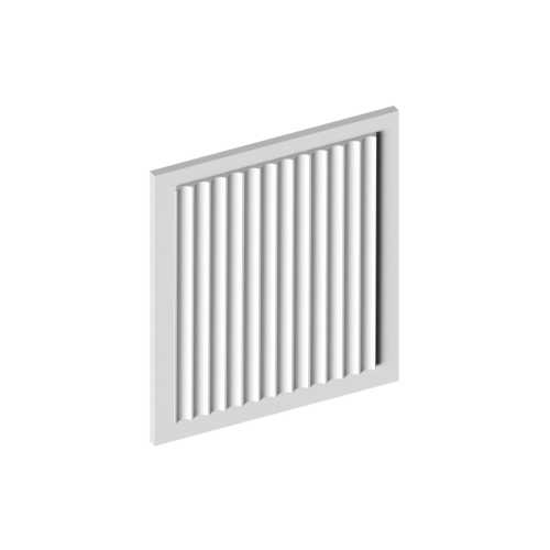 Фото Декоративная панель HIWOOD LV139 LONG NP под покраску (120 × 12 × 3000 мм)