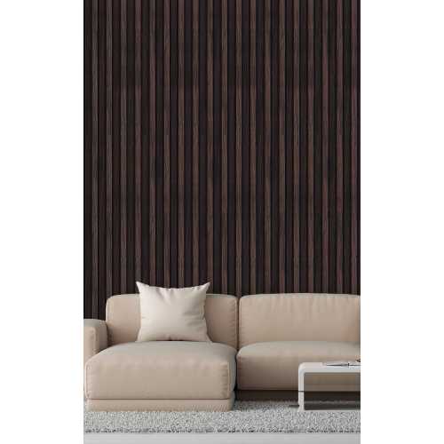 Фото Декоративная панель HIWOOD LV123 BR395K под дерево (120 × 12 × 2700 мм)