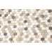 Маленькое фото Мозаика из натурального камня Caramelle Pietrine Hexagonal Pietra Mix 1 Mat hex 30х18 (295х305х6 мм)