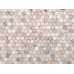 Маленькое фото Мозаика из натурального камня Caramelle Pietrine Hexagonal Rosa Salmone POL hex 40х23 (292х289х7 мм)