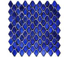 Мозаика стеклянная Caramelle Diamanti di cobalto 42х24 (282х310х6 мм)