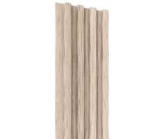 Стеновые панели ПВХ Legno Дуб светлый рифленый, 166*24*2900 мм