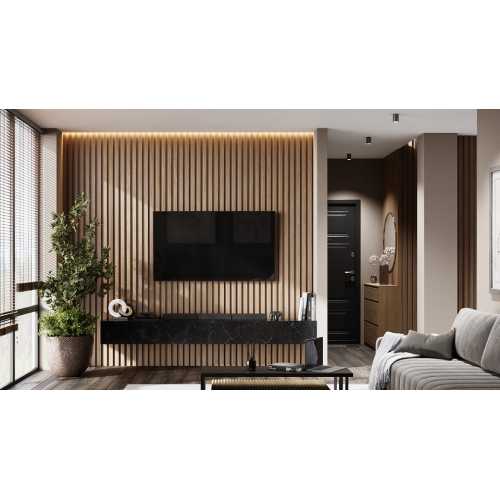 Фото Рейка МДФ Ликорн РП-2.16.2800 Дуб янтарный натуральный, 40*16*2800 мм