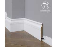 Плинтус напольный под покраску 02-100-22 Madest Decor MDF (100х22х2400 мм)