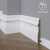 Плинтус напольный под покраску 15-136-22 Madest Decor MDF (136х22х2400 мм)