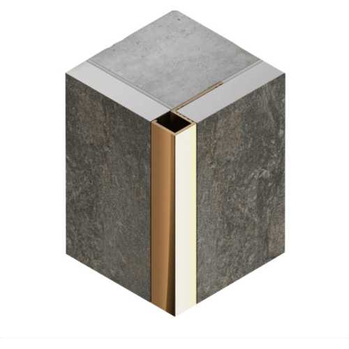 Фото Профиль для плитки внешний латунь 12.5 мм Neexy PVL32-05 Антик медь светлая, 2.7 метра