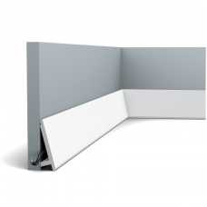 Плинтус широкий, под покраску Orac decor из дюрополимера SX179 (97*29*2000) Плинтус широкий, под покраску Orac decor из дюрополимера SX179 (97*29*2000)
