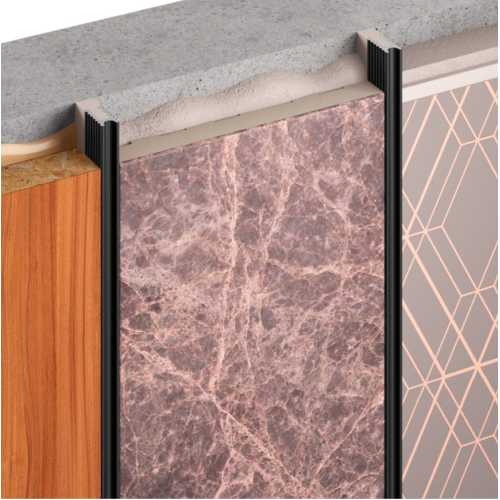 Фото Теневая рейка Pro Design Micro 3215 Черный анодированный