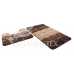 Маленькое фото Набор ковриков Shahitex РР Mix 4К Шоколадный 37 (50*80+50*50 см)