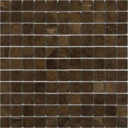 Фото Мозаика из керамогранита Caramelle Venezia brown 25х25 (300х300х10 мм)