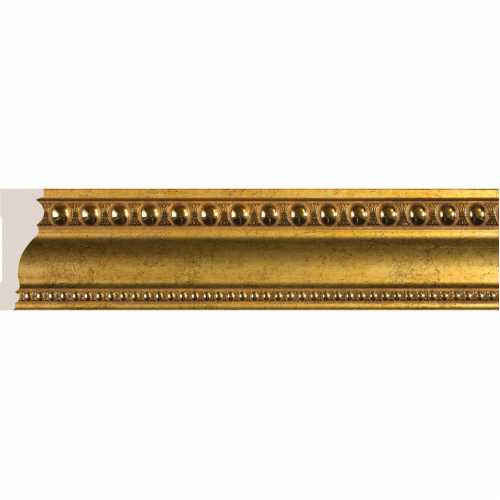Фото Плинтус потолочный Cosca Ионики 60 мм, Античное золото