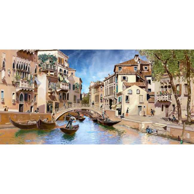 Фото  Канал Венеции живопись H-032, 300х147
