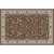 Ковер Merinos Valencia Deluxe  d251 brown 1,00*2,00