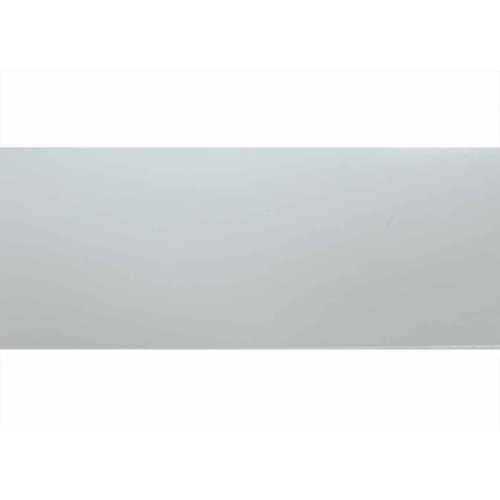 Фото Плинтус напольный, широкий ПВХ Cezar Hi-Line Prestige 089M Белый матовый (75х22х2500 мм)