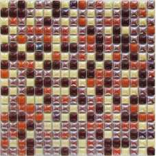 Мозаика стеклянная Bonaparte Caramel 15х15 (300х300х8 мм)