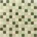 Маленькое фото Мозаика стеклянная Caramelle Acquarelle Cypress 23х23 (298х298х4 мм)