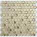 Маленькое фото Мозаика стеклянная Caramelle Alchimia Aureo grani hexagon 23х13 (300х300х6 мм)