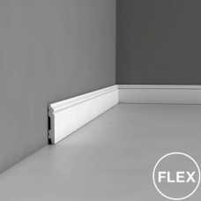 Плинтус гибкий, под покраску Orac decor SX165 Flex (69*11*2000) Плинтус гибкий, под покраску Orac decor SX165 Flex (69*11*2000)