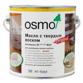 Масло Osmo с антискользящим эффектом 3089 бесцветное шелк.-матовое (2,5 л) 