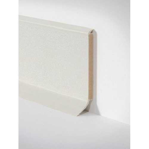 Фото Плинтус напольный, гибкий Dollken (Долкен) S60 Flex 1248 Бело-серый 60x15х2575 (1уп=20 шт)