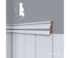 Молдинг MDF крашеный RAL/ NCS Madest Decor для стеновой панели 11-051-18
