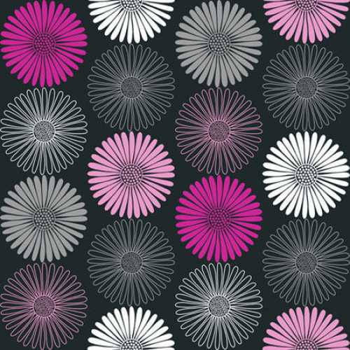 Фото Обои Опера Фан 617004 Черные цветы 10,05 x 0,52 м