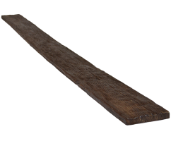 Доска рустик фасадная 120*20мм Дуб темный, длина 1м