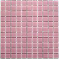 Мозаика стеклянная Bonaparte Pink glass 25х25 (300х300х4 мм) Мозаика стеклянная Bonaparte Pink glass 25х25 (300х300х4 мм)