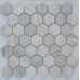 Маленькое фото Мозаика из натурального камня Caramelle Pietrine Hexagonal Nuvola rosato hex 40х23 (292х298х8 мм)