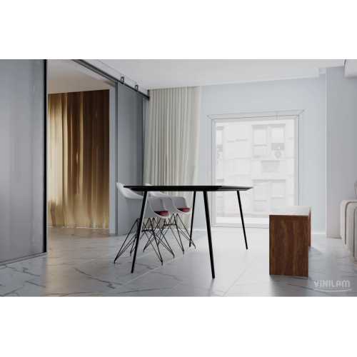 Фото Плитка ПВХ Vinilam Ceramo Stone Греческий мрамор 87999, 43 класс (940х470х6.0 мм)